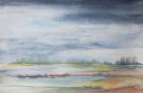 Worpswede Aquarell 39x59